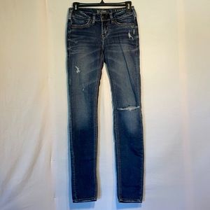 Silver Jean co skinny jeans